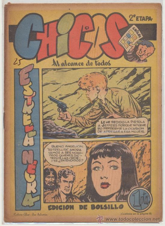 Tebeos: Chicos 2&ordf; n&ordm; 25. C. Gil 1950. - Foto 1
