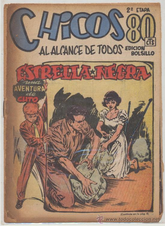 Tebeos: Chicos 2&ordf; n&ordm; 15. Consuelo Gil 1950. - Foto 1