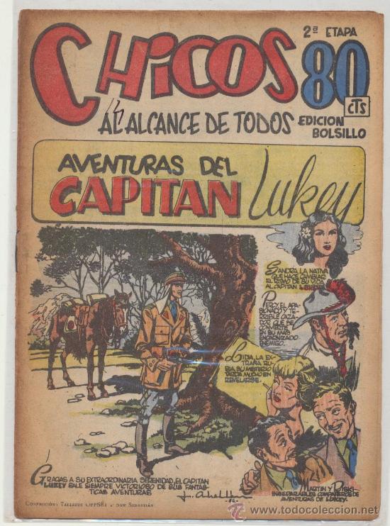 Tebeos: Chicos 2&ordf; n&ordm; 14. Consuelo Gil 1950. - Foto 1