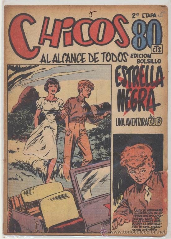 Tebeos: Chicos 2&ordf; n&ordm; 5. Consuelo Gil 1950. - Foto 1