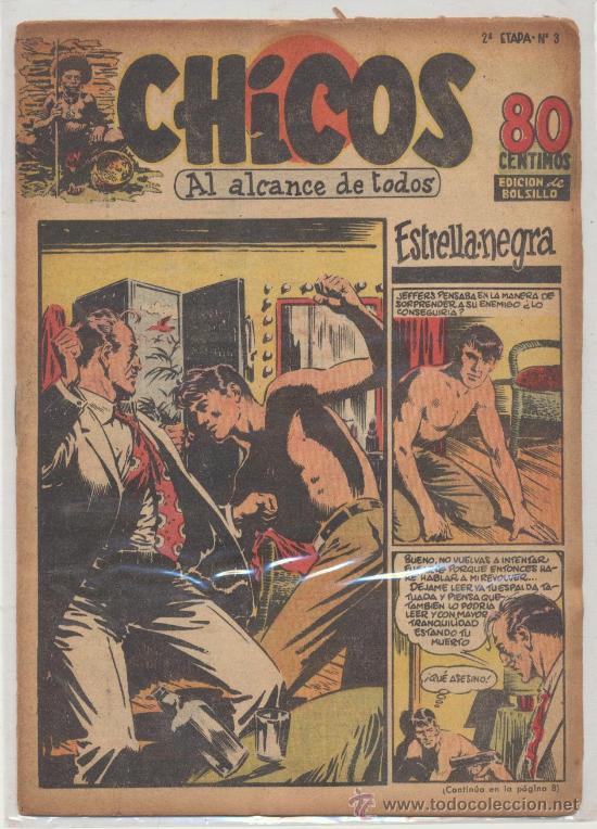 Tebeos: Chicos 2&ordf; n&ordm; 3. Consuelo Gil 1950. - Foto 1
