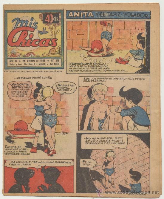 Tebeos: Mis Chicas n&ordm;  248. C.Gil 1941. - Foto 1