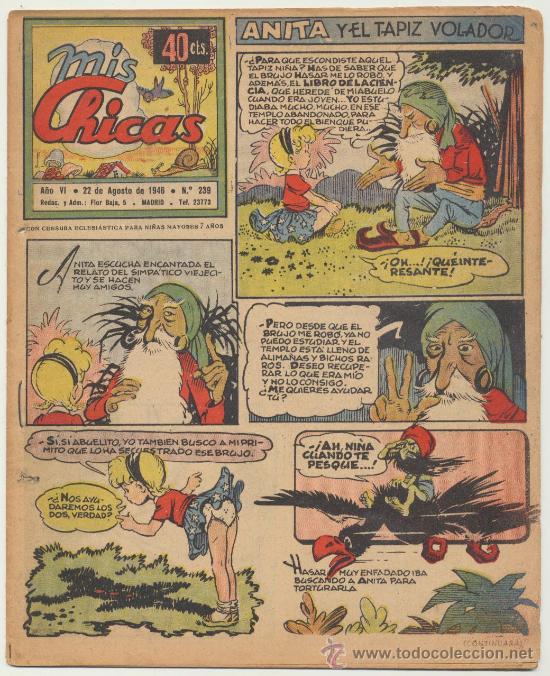 Tebeos: Mis Chicas n&ordm;  239. C.Gil 1941. - Foto 1