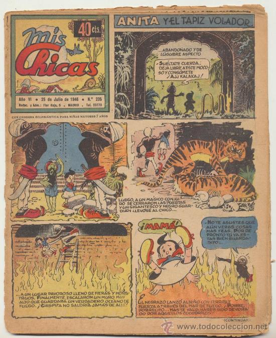 Tebeos: Mis Chicas n&ordm;  235. C.Gil 1941. - Foto 1