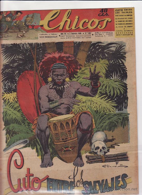 Tebeos: TEBEO CHICOS - 1945 - N&ordm; 339 - Foto 1