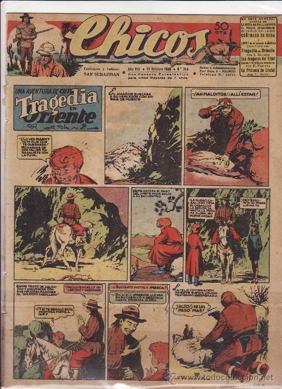 Tebeos: TEBEO CHICOS - 1945 - N&ordm; 364 - Foto 1
