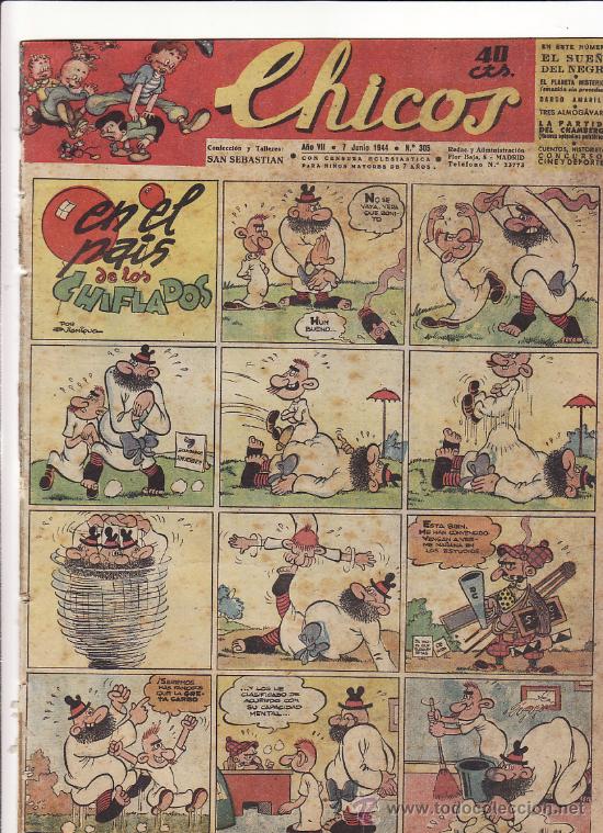 Tebeos: TEBEO CHICOS - 1944 - N&ordm; 305 - Foto 1