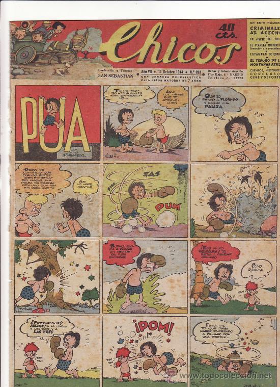 Tebeos: TEBEO CHICOS - 1944 - N&ordm; 323 - Foto 1