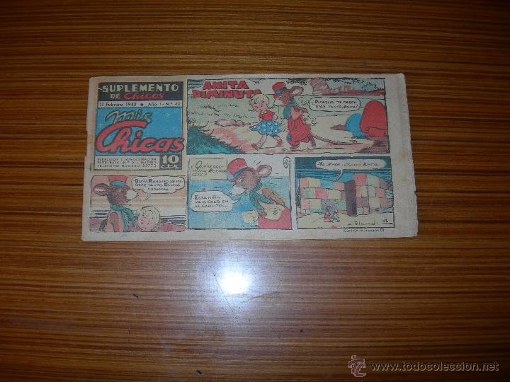 Tebeos: MIS CHICAS N&ordm; 40 DE CONSUELO GIL - Foto 1