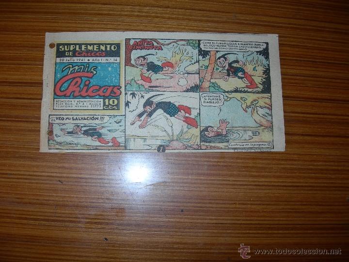 Tebeos: MIS CHICAS N&ordm; 14  DE CONSUELO GIL - Foto 1
