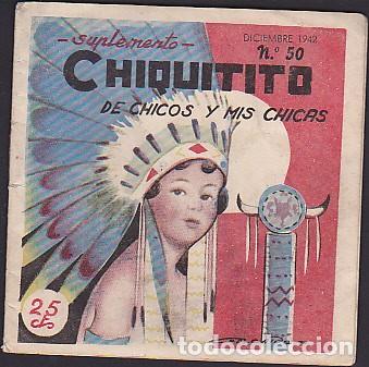 Tebeos: COMIC COLECCION SUPLEMENTO CHIQUITITO N&ordm; 50 - Foto 1