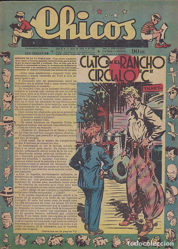 Tebeos: COMIC COLECCION CHICOS N&ordm; 495 - Foto 1