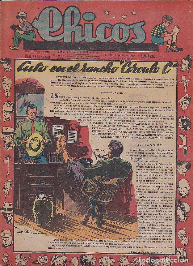 Tebeos: COMIC COLECCION CHICOS N&ordm; 497 - Foto 1