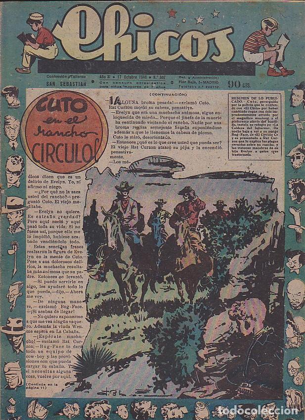 Tebeos: COMIC COLECCION CHICOS N&ordm; 507 - Foto 1