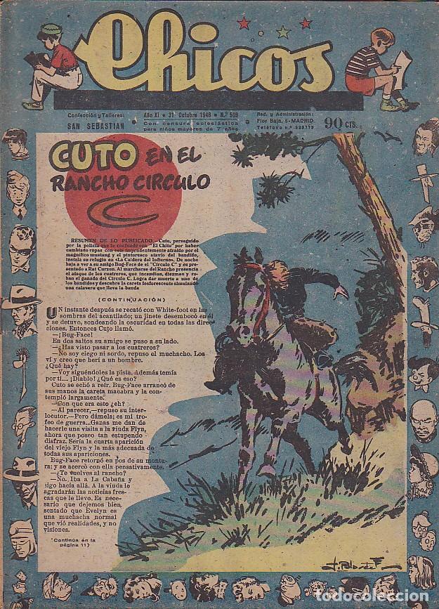 Tebeos: COMIC COLECCION CHICOS N&ordm; 509 - Foto 1