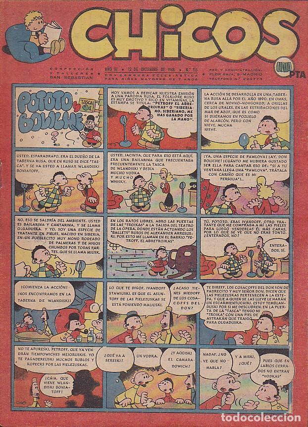 Tebeos: COMIC COLECCION CHICOS N&ordm; 515 - Foto 1
