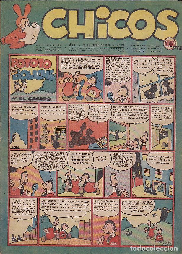 Tebeos: COMIC COLECCION CHICOS N&ordm; 521 - Foto 1