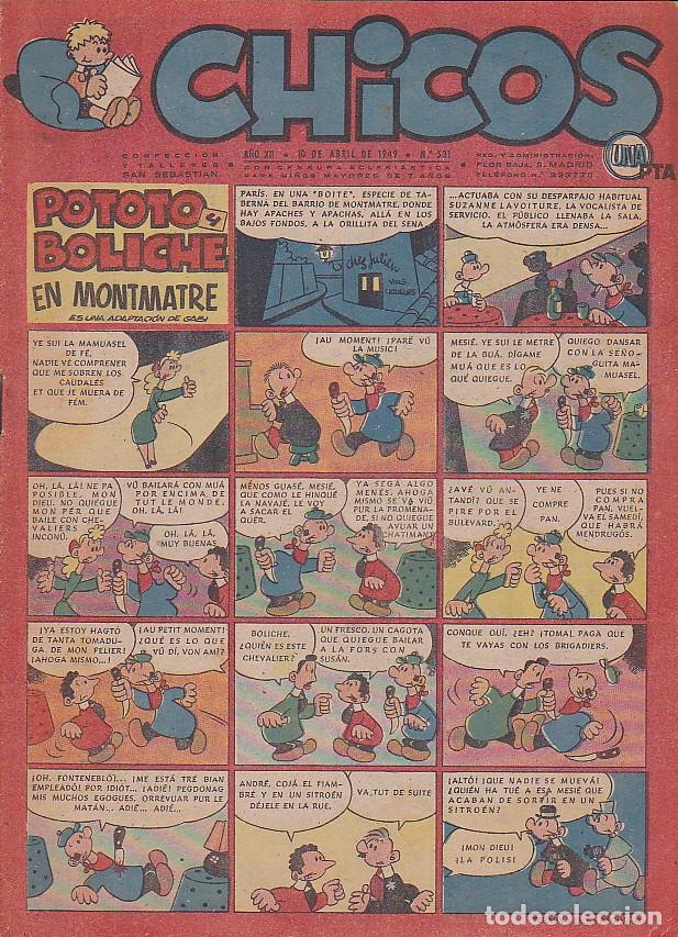 Tebeos: COMIC COLECCION CHCOS N&ordm; 531 - Foto 1