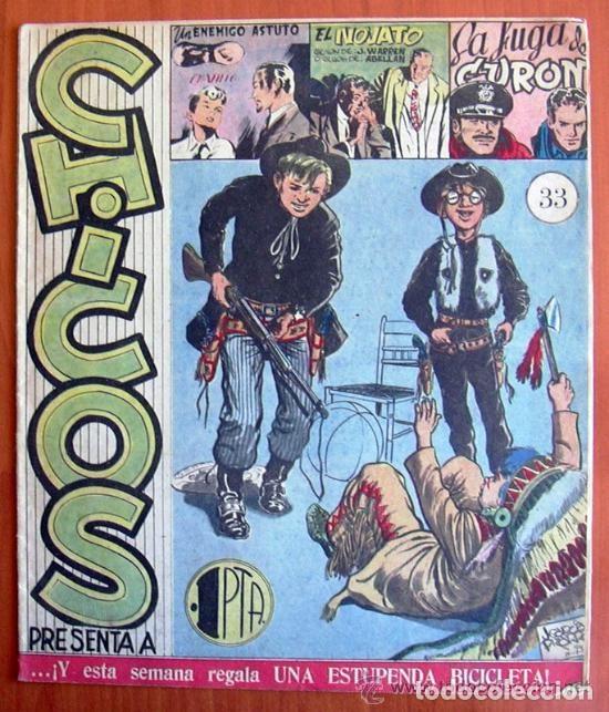 Tebeos: Chicos n&ordm; 33 - Ediciones Cid 1954 - Foto 1
