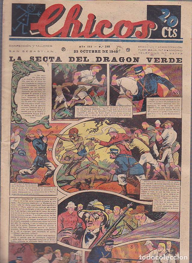 Tebeos: COMIC COLECCION CHICOS N&ordm; 138 - Foto 1