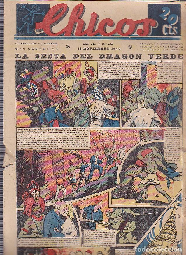 Tebeos: COMIC COLECCION CHICOS N&ordm; 141 - Foto 1