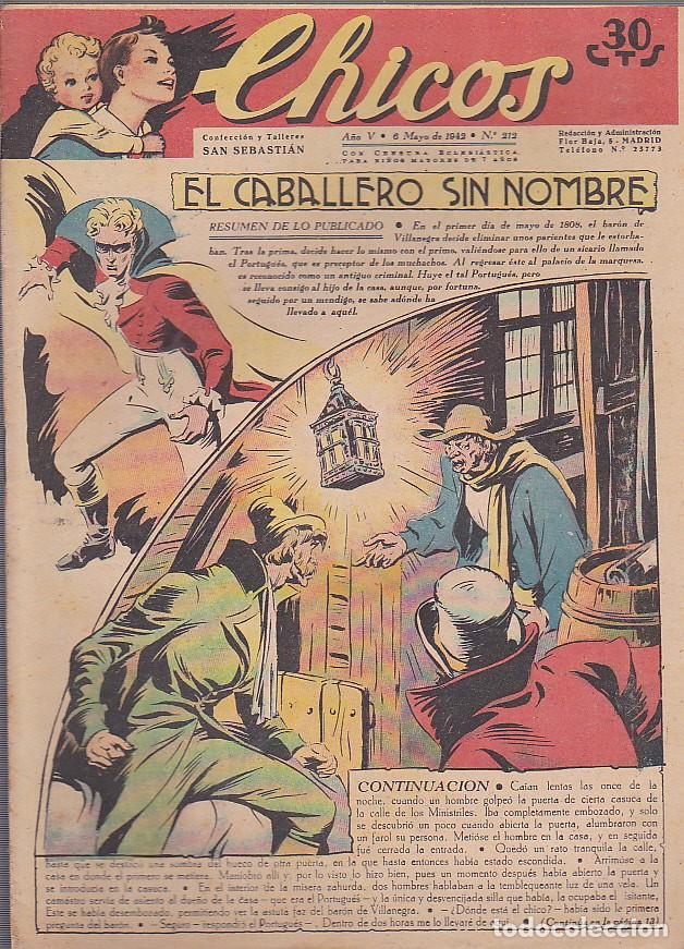 Tebeos: COMIC COLECCION CHICOS N&ordm; 212 - Foto 1