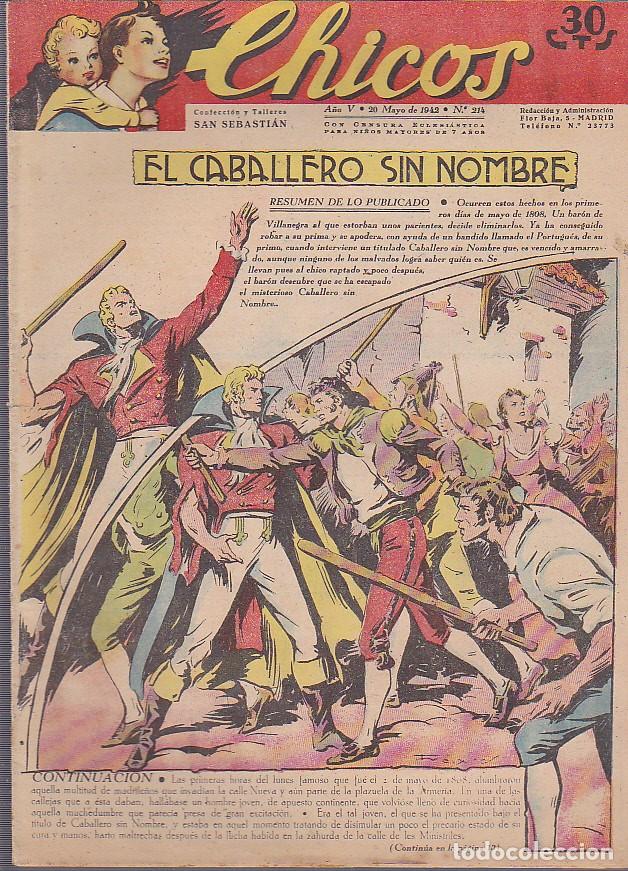 Tebeos: COMIC COLECCION CHICOS N&ordm; 214 - Foto 1