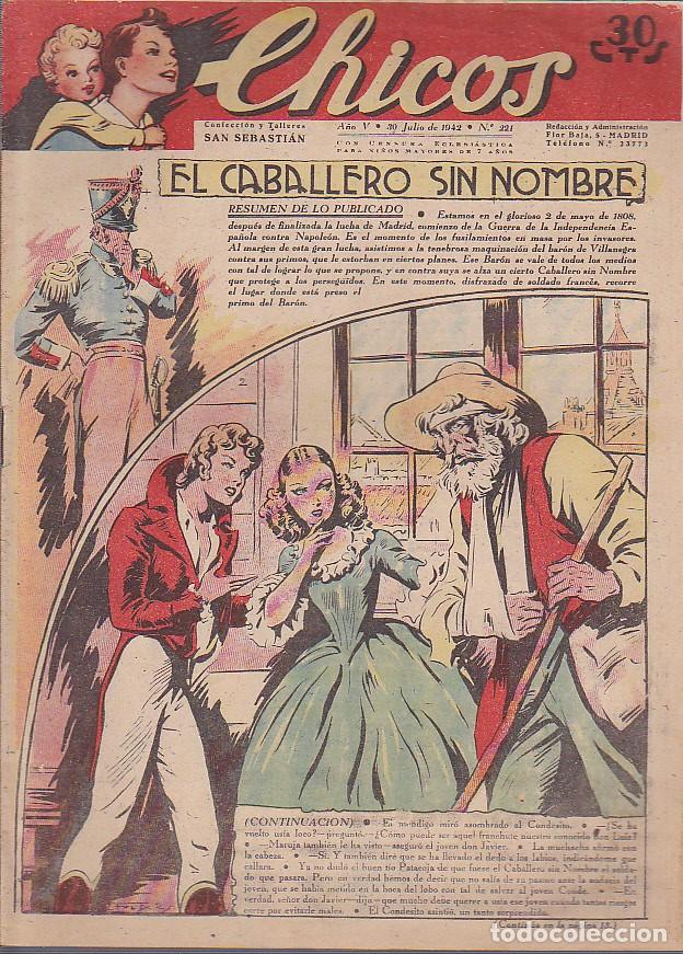 Tebeos: COMIC COLECCION CHICOS N&ordm; 221 - Foto 1