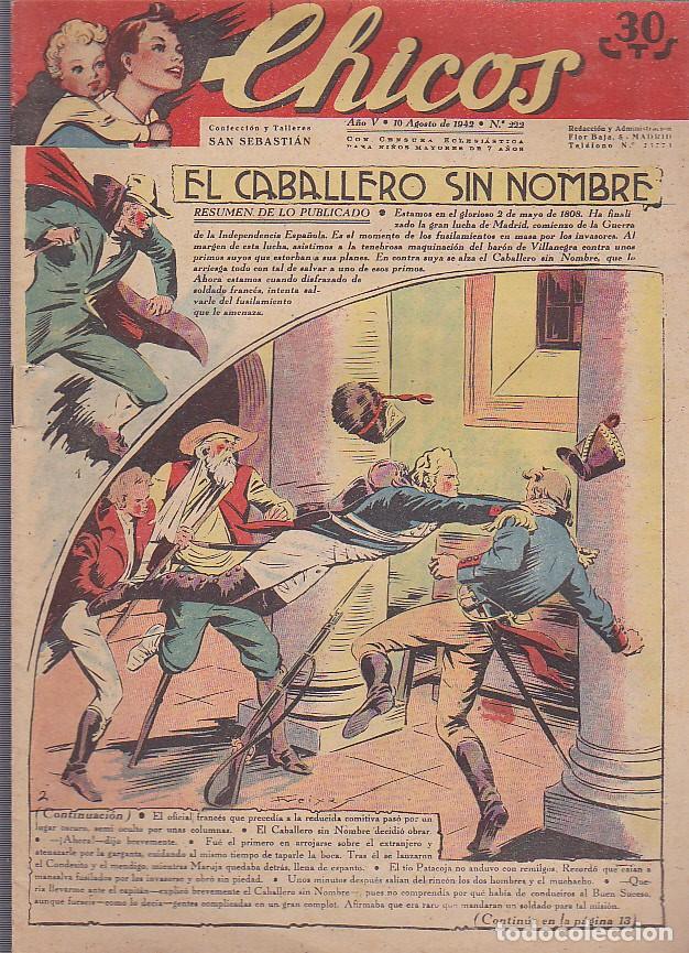 Tebeos: COMIC COLECCION CHICOS N&ordm; 222 - Foto 1