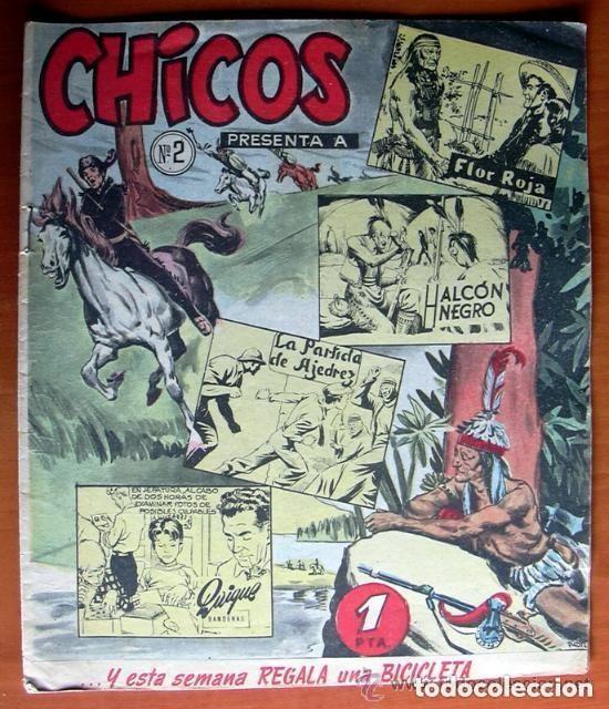 Tebeos: Chicos n&ordm; 2 - Ediciones Cid 1954 - Foto 1