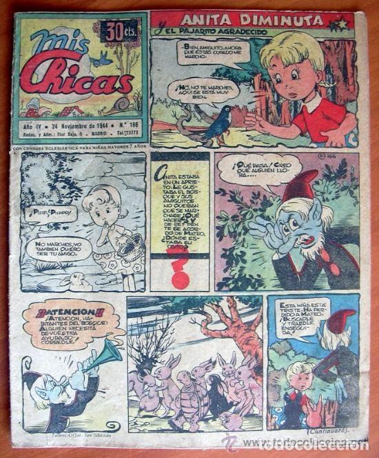 Tebeos: Mis Chicas n&ordm; 166 - Editorial C. Gil 1941 - Foto 1