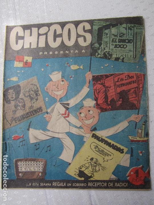 Tebeos: chicos , numero 6 , editorial cid 1954 - Foto 1