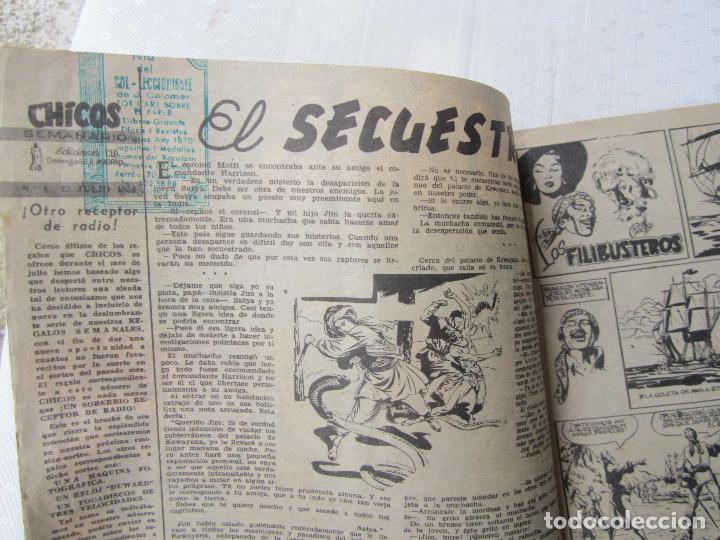 Tebeos: chicos , numero 6 , editorial cid 1954 - Foto 2