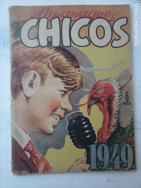 Tebeos: ALMANAQUE CHICOS 1949 ORIGINAL - J.BLASCO - Foto 1