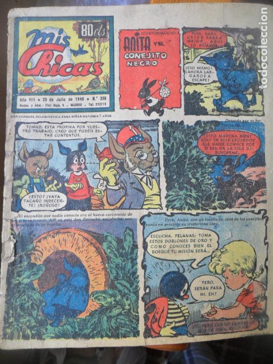 Tebeos: MIS CHICAS N&ordm; 336 DE 1948 - - Foto 1