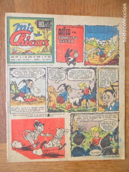 Tebeos: MIS CHICAS N&ordm; 333 DE 1948 - - Foto 1