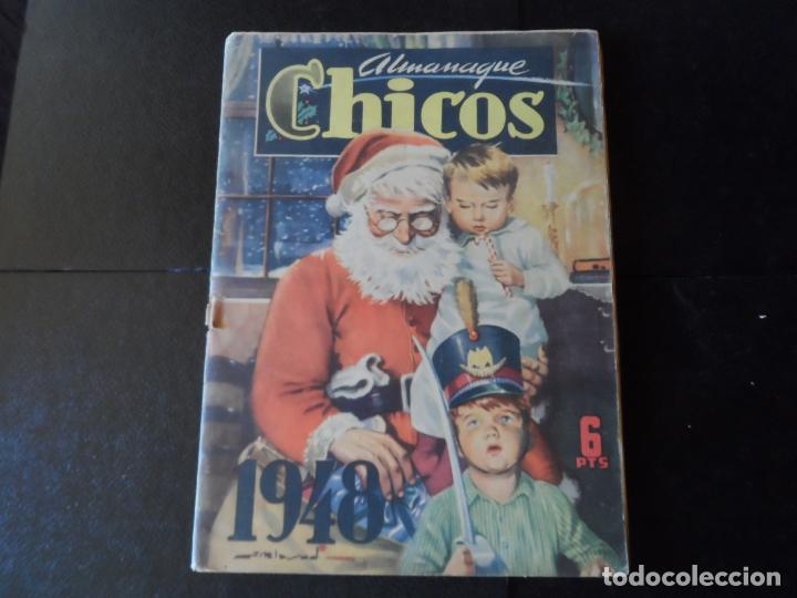 Tebeos: CHICOS - ALMANAQUE 1948 ORIGINAL - Foto 1