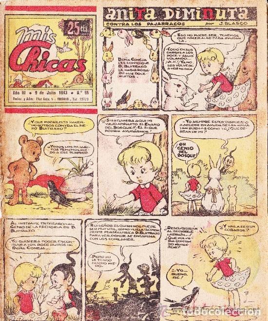 Tebeos: CHICAS - lote de 117 ejemplares - Foto 1