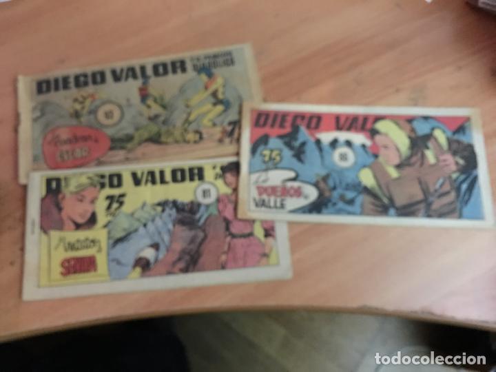 Comics: DIEGO VALOR LOTE N&ordm; 81 , 86 Y EL 93 DE REGALO (CID) (COB4)