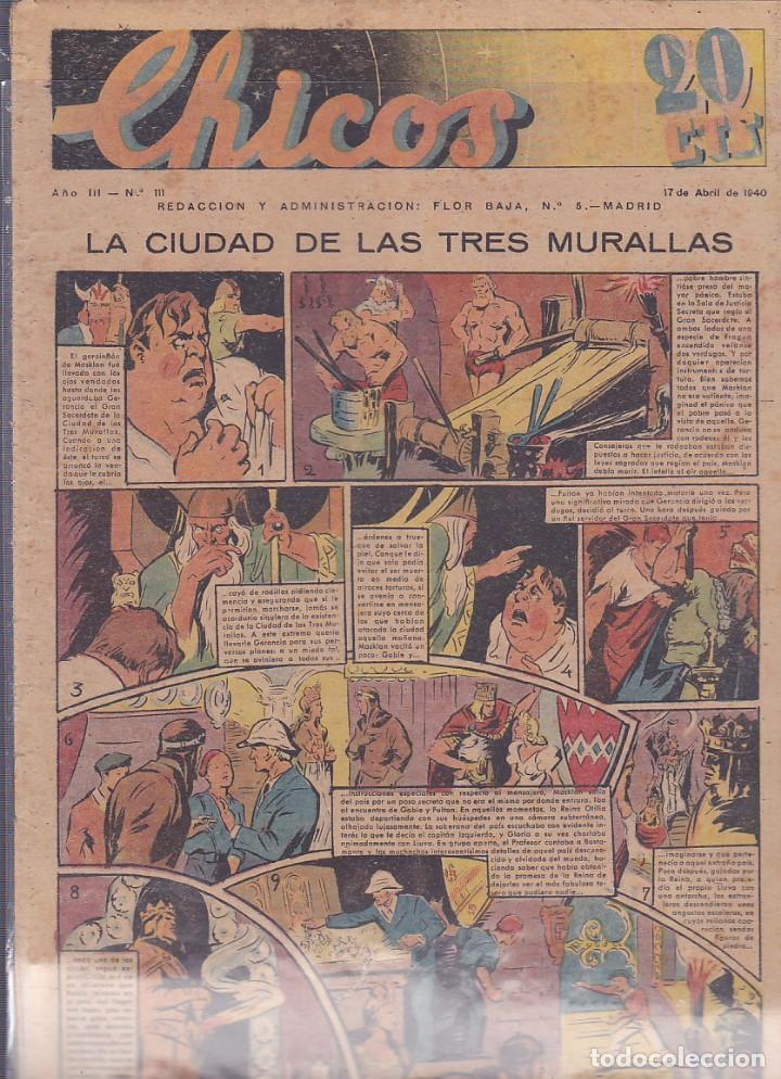 Tebeos: COMIC COLECCION CHICOS N&ordm; 111 - Foto 1
