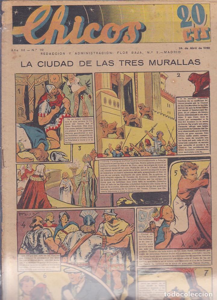 Tebeos: COMIC COLECCION CHICOS N&ordm; 112 - Foto 1
