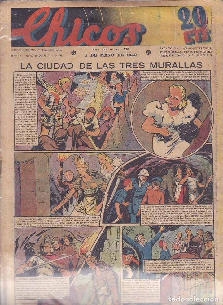 Tebeos: COMIC COLECCION CHICOS N&ordm; 113 - Foto 1