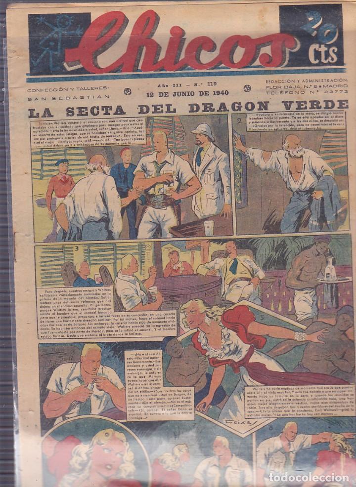 Tebeos: COMIC COLECCION CHICOS N&ordm; 119 - Foto 1