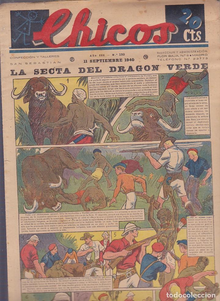Tebeos: COMIC COLECCION CHICOS N&ordm; 132 - Foto 1
