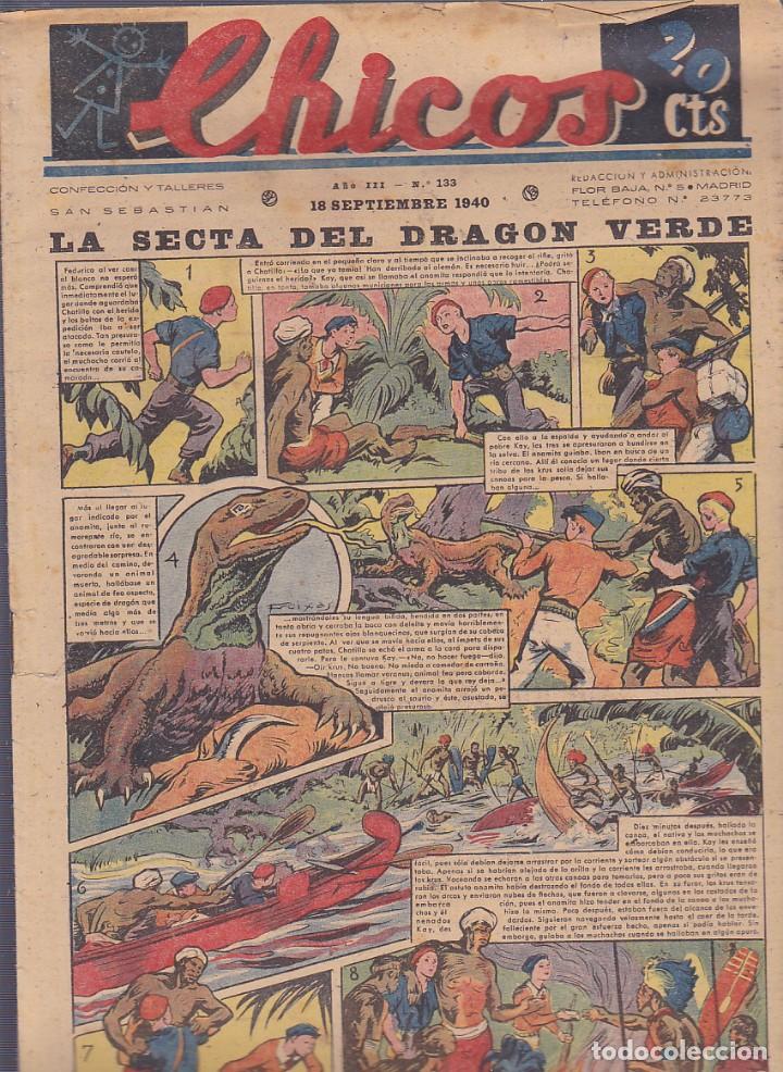 Tebeos: COMIC COLECCION CHICOS N&ordm; 133 - Foto 1