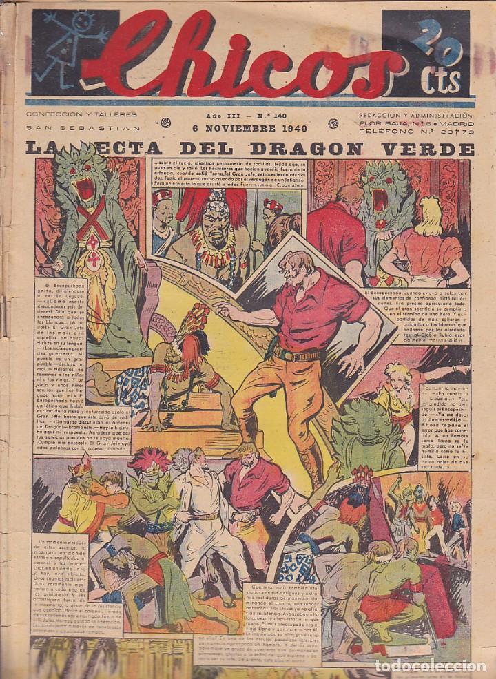 Tebeos: COMIC COLECCION CHICOS N&ordm; 140 - Foto 1