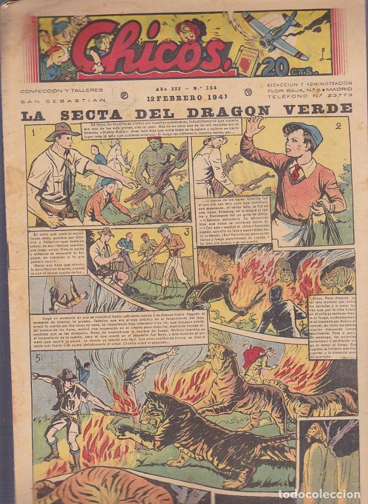 Tebeos: COMIC COLECCION CHICOS N&ordm; 154 - Foto 1