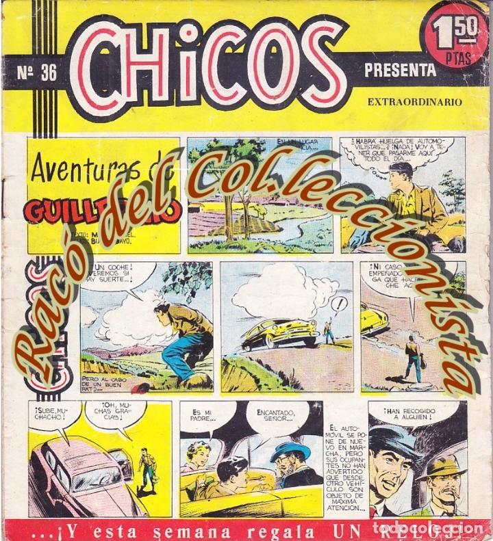 Tebeos: CHICOS , 3A. EPOCA, N. 36 , EDITORIAL CID, 1954 - Foto 1