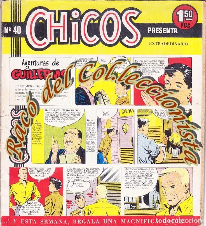 Tebeos: CHICOS , 3A. EPOCA, N. 40 , EDITORIAL CID, 1954 - Foto 1