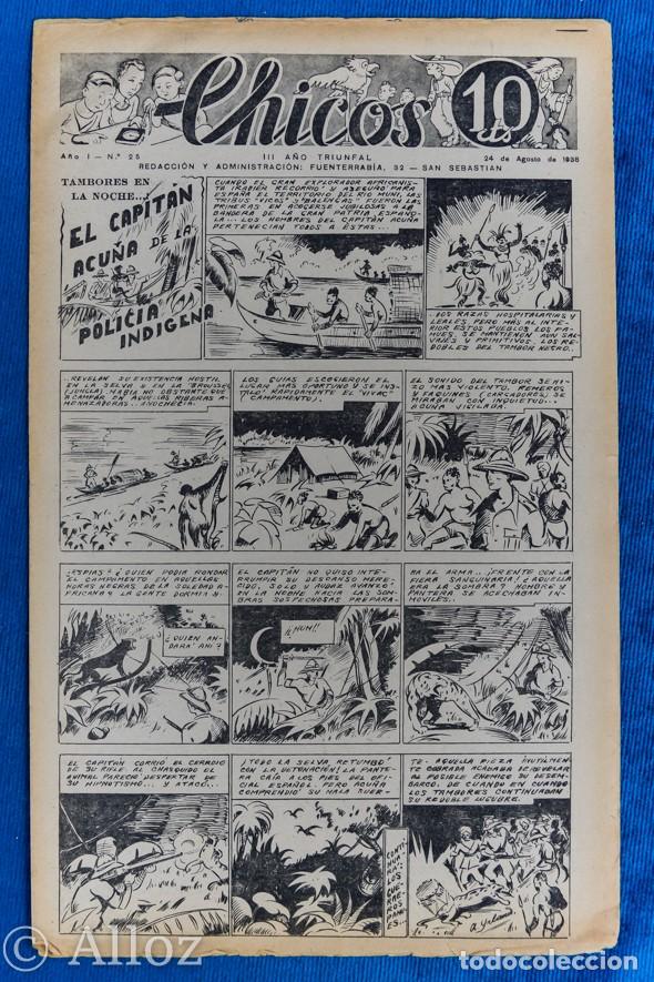 TEBEO CHICOS..Nº25 / AGOSTO 1938 (Tebeos y Comics - Consuelo Gil)